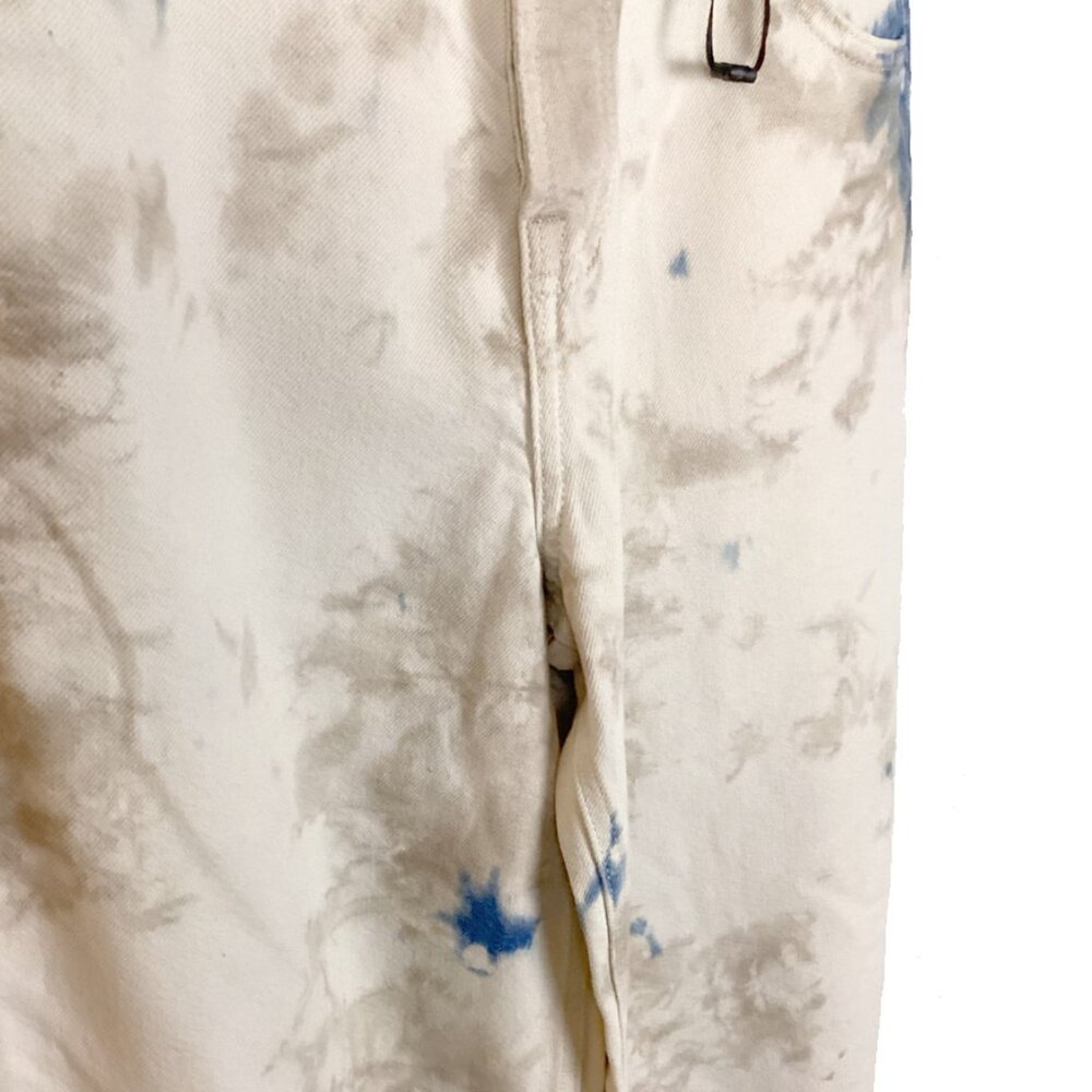 We the Free Baykan Denim Slim Straight Boyfriend Tie Dyed Denim Jeans - Picture 3 of 11